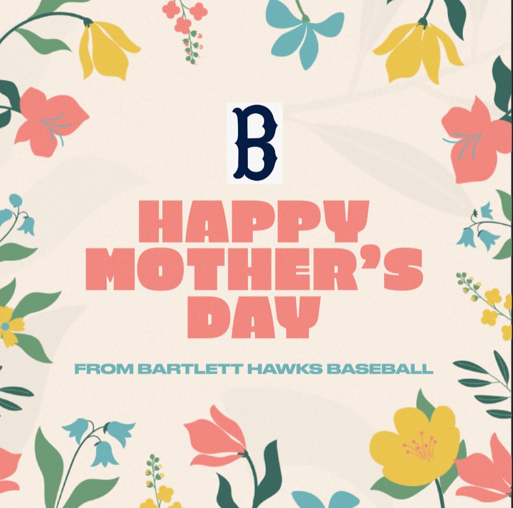 Bartlett Hawks Baseball (@bhshawkbaseball) on Twitter photo A HUUUUUGE shout out to all the Hawk Family Moms out there!! You are truly appreciated from the bottom of our hearts!! <a href="/BartlettHawksAD/">Jeff Bral</a> <a href="/bartlett_hsSB/">Bartlett HS Softball</a> <a href="/Bartlettsoccer1/">BHSsoccer</a> <a href="/BartlettFootba1/">Bartlett Football</a> <a href="/bhshawksbball/">Bartlett Hawks Boys Basketball</a> <a href="/BHSHawksGolf/">BHSBoysGolf</a> <a href="/BHSCheerHawks/">Bartlett Hawks Cheerleading</a> <a href="/BHS_Girls_BBall/">BHS Girls Basketball</a> <a href="/BHSBands1/">Bartlett HS Bands</a> A HUUUUUGE shout out to all the Hawk Family Moms out there!! You are truly appreciated from the bottom of our hearts!! <a href="/BartlettHawksAD/">Jeff Bral</a> <a href="/bartlett_hsSB/">Bartlett HS Softball</a> <a href="/Bartlettsoccer1/">BHSsoccer</a> <a href="/BartlettFootba1/">Bartlett Football</a> <a href="/bhshawksbball/">Bartlett Hawks Boys Basketball</a> <a href="/BHSHawksGolf/">BHSBoysGolf</a> <a href="/BHSCheerHawks/">Bartlett Hawks Cheerleading</a> <a href="/BHS_Girls_BBall/">BHS Girls Basketball</a> <a href="/BHSBands1/">Bartlett HS Bands</a>