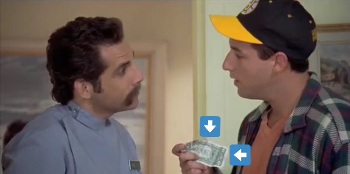 An important reminder on this Mother’s Day... Happy Gilmore once tried to bribe Hal with ONE DOLLAR to take “extra care” of the person who helped raise him. And people wonder why Hal treated Grandma like crap. Not only was Gilmore a deadbeat but he was cheapskate as well. Loser