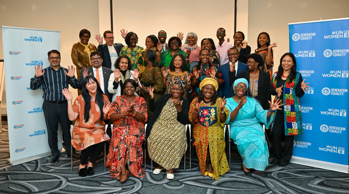 With my @UN_Women ESARO family. Two day of deep reflection, dialogue on our triple-triple-triple mandate: triple1: #GenderEquality; #Empowerment & #Rights for Women & Girls Triple2: Through #normative #coordination #impactful intervention Triple3: with #gvts, #CSOs & others