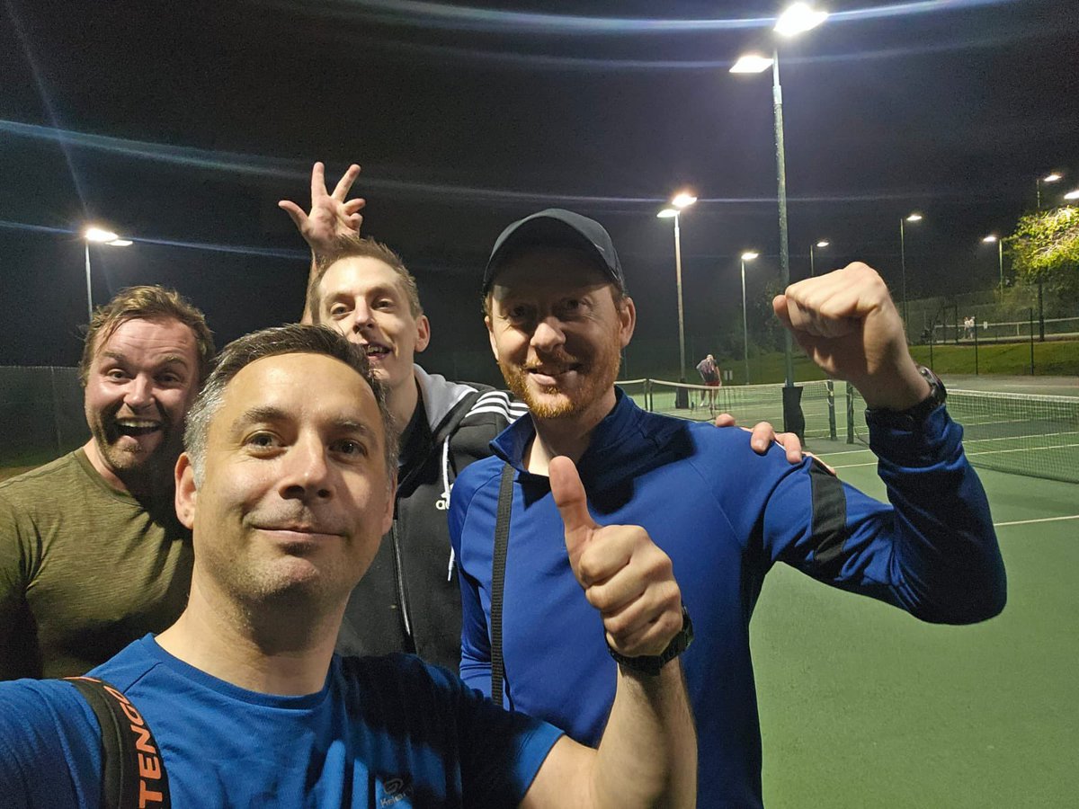 TowcesterTennis's tweet photo. After finishing a close second in the Winter League, our Men’s A team have started the Summer League in flying fashion, earning back-to-back wins.

Great work, guys! https://t.co/aebNnng3pS