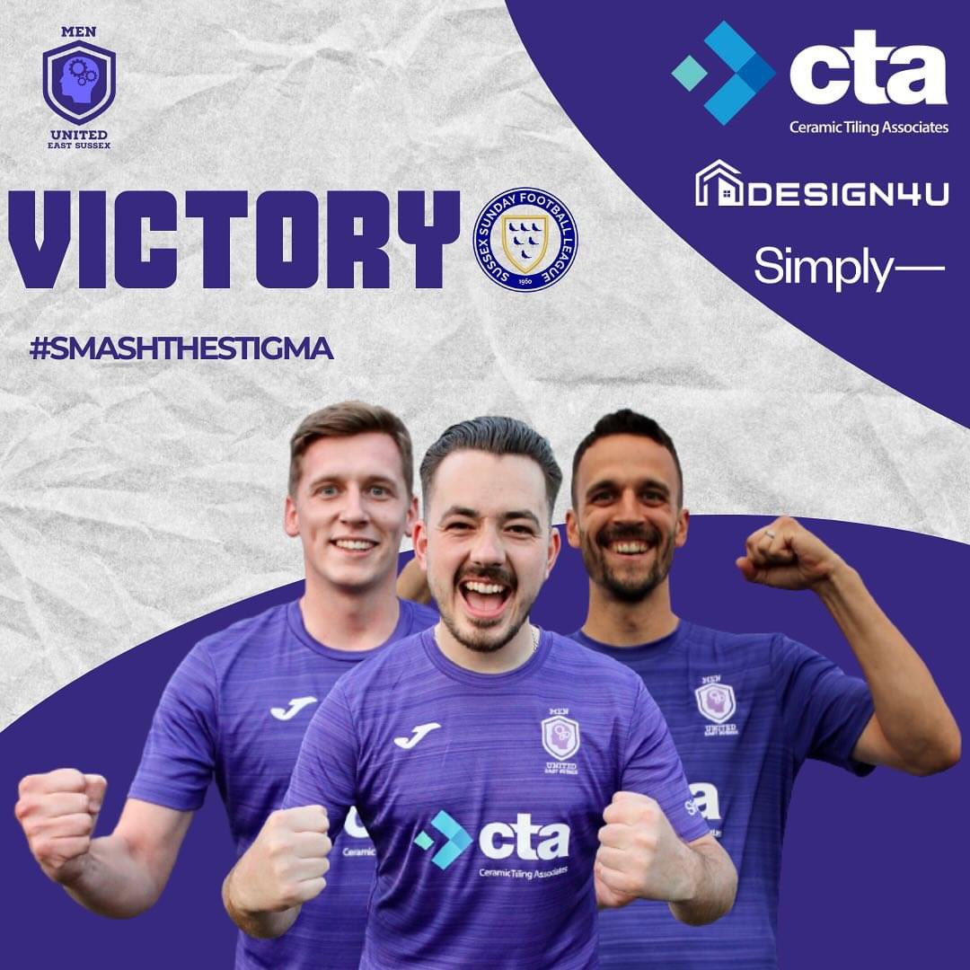 United fought hard in the heat and came away with a 3.2 victory this morning! ⚽️ ☀️  
Well done to the 14 man squad that gave it their all in the blistering heat with 2 goals from Mauro and 1 from John ⚽️💜🤍 well done boys! 
3 games to go! ▶️
#ssfl #sundayleague #smashthestigma