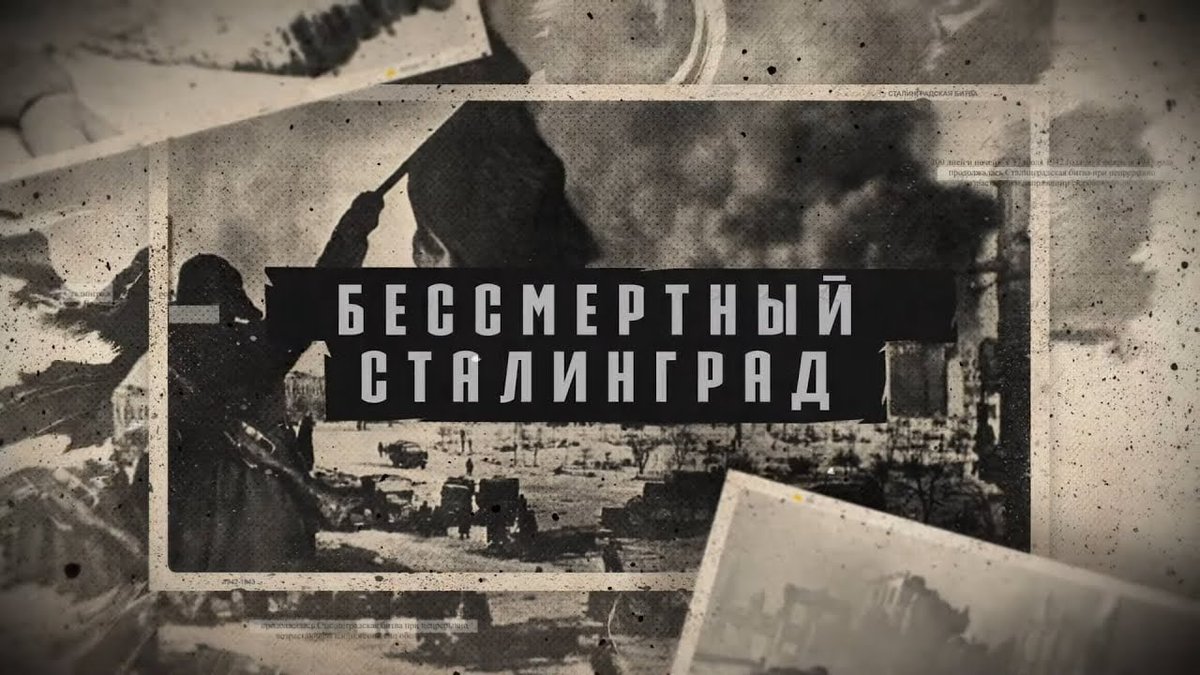⚔️ The Battle of Stalingrad was one of the largest & most important battles in history. 🎥 To commemorate the heroism & selflessness of Stalingrad's defenders Russian youth and @mgimo_en students made a documentary 'Immortal Stalingrad' 👉 t.me/MFARussia/20185