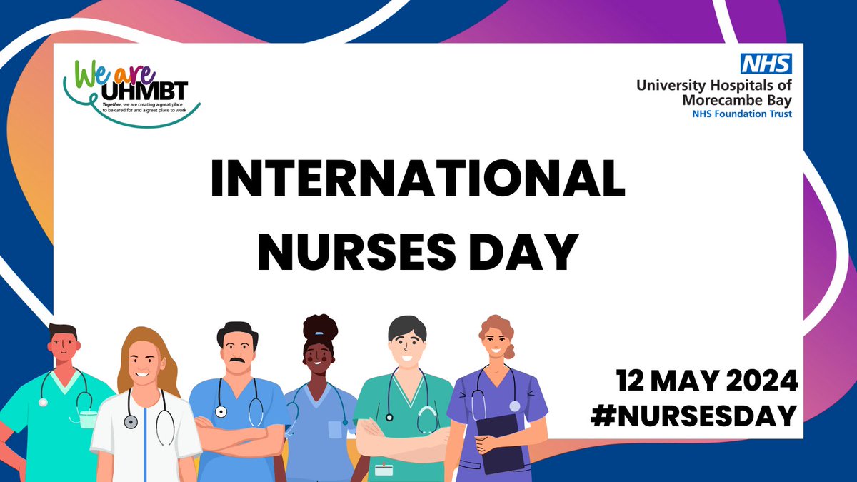 We're celebrating the huge contribution that nurses make to the NHS as part of International Nurses’ Day 2024! The work of nurses is being highlighted and we're sharing some of the fantastic feedback that colleagues have received. See more: uhmb.nhs.uk/news-and-event… #NursesDay