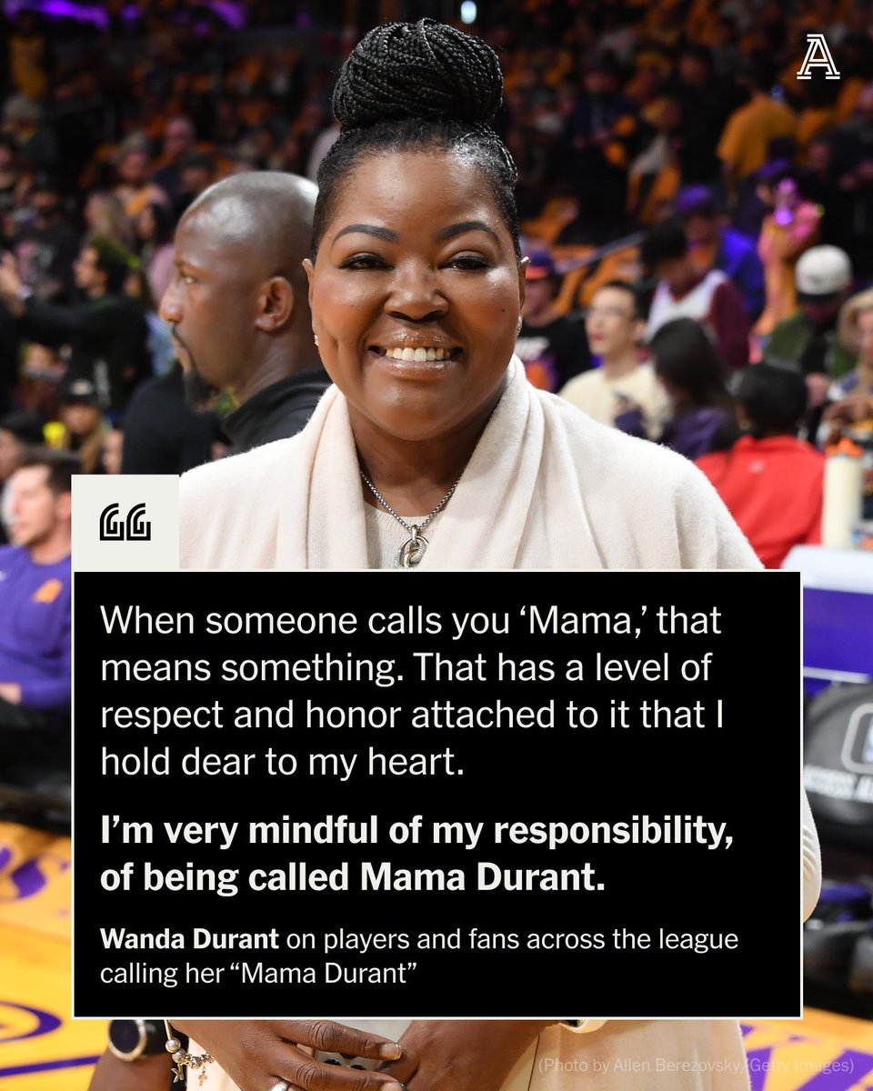 Ten years ago, Kevin Durant gave his famous MVP speech. Today it remains the classic Mother’s Day gift. “You the real MVP.” @mr_jasonjones on how Wanda Durant's life has changed since that moment ⤵️ theathletic.com/5481384/2024/0…