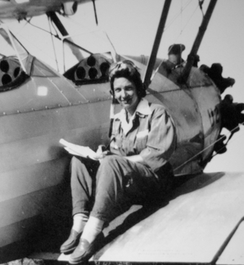 The Calm Before the Check-Ride
#WASP Nadine Canfield Engler Nagle 44-W-9
(25 October 1918 – 29 August 2018)

@WomenInAviation @WomenMilAv8rs @WomenAtWar2 @WomenOfAviation @FlyingIsFemale #womenpilots #FlyGirls @WomenintheAir