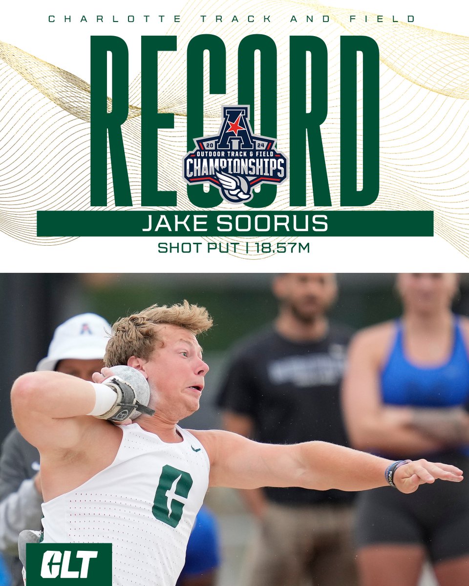 What a day for Jake Soorus.

𝟐𝐧𝐝 𝐩𝐥𝐚𝐜𝐞 🥈 and a new 𝐒𝐂𝐇𝐎𝐎𝐋 𝐑𝐄𝐂𝐎𝐑𝐃 in the shot put! 💪

#GoldStandard⛏️