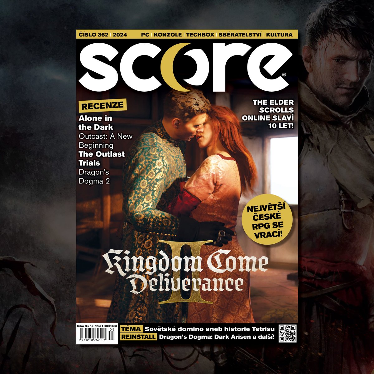 ScoreCZ's tweet image. SCORE 362 v prodeji -&amp;gt; send.cz/casopis/344/sc…

#kingdomcomedeliverance #kingdomcomedeliverance2 #Tetris #ElderScrollsOnline