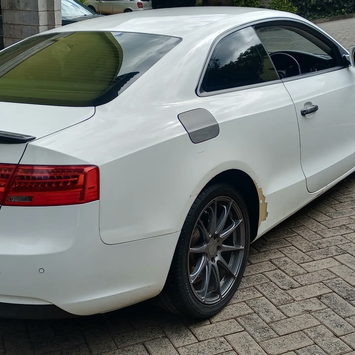 Selling my baby to upgrade 1.8m Ksh you can convince me to go lower maybe i will😜2012 Audi A5 coupe Just about 70k kms Lovingly driven around NBI during weekends as space chillout spot If you are into speed this is for you. Top speed of 280kph...0734011117 for further details