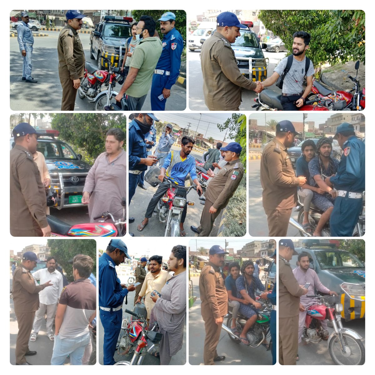 ٹریفک قوانین سڑک استعمال کرنے والوں کی حفاظت کے لیے ہیں، ٹریفک قوانین پر عمل کریں اور ایک ذمہ دار شہری بنیں۔ #lahoretrafficpolice #lahore #PunjabPoliceOfficialPakistan #IGPunjab #GovtOfPunjab