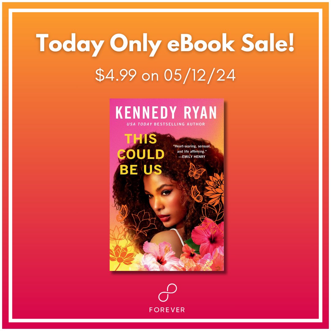 Look what’s on sale!! TODAY ONLY. The ebook of my instant NYT bestseller This Could Be Us! I think US & CA only. books2read.com/TCBUkryan