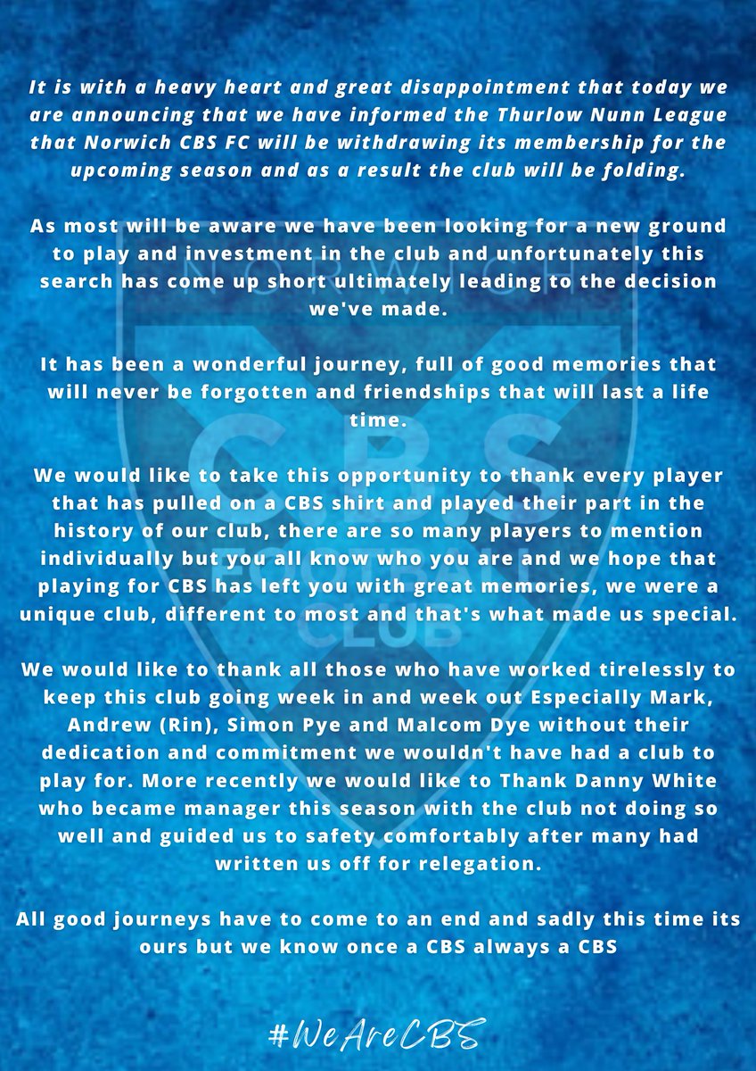 Club Announcement