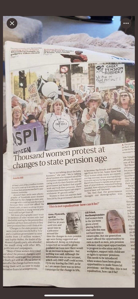 What a day that was girls #50sWomen ALL groups campaigning together #1950sWomen #50sWomen