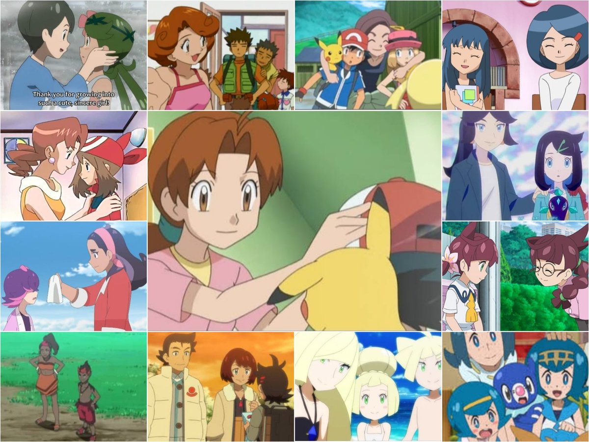 Mother's day appreciation post ❤️💖
#アニポケ  #anipoke