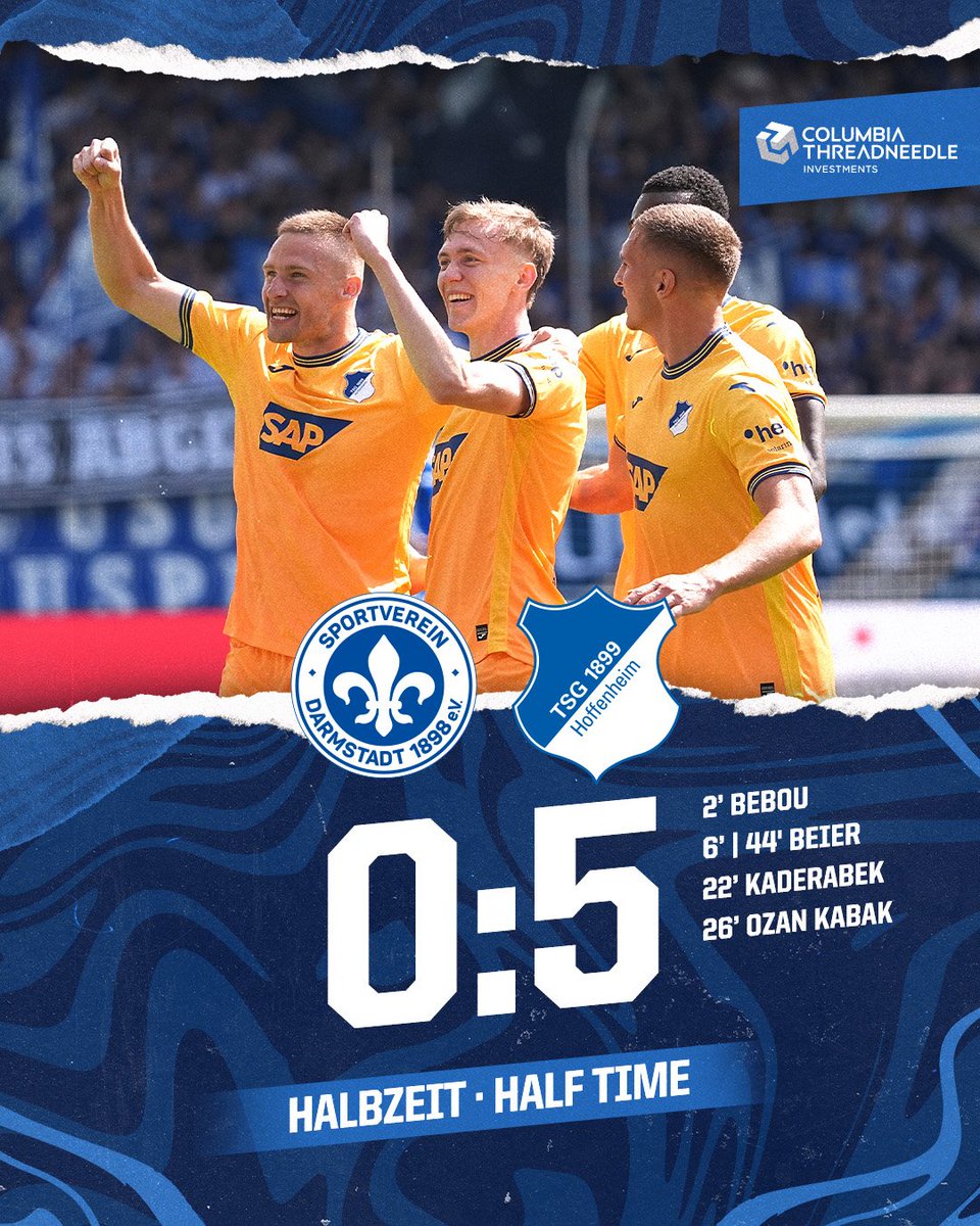 A perfect half of football!! 🖐️

#SVDTSG