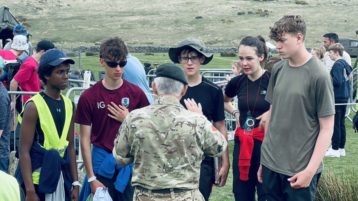 @BlaiseHighSch crossing the finish line at 2:34pm today at #TenTors2024 we are all so proud 😊