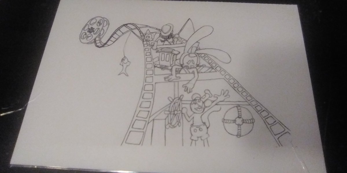 Here's a wip of something I have been working on haha
#AliceComedies
#TrolleyTroubles
#OswaldtheLuckyRabbit
#SteamboatWillie
#MickeyMouse
