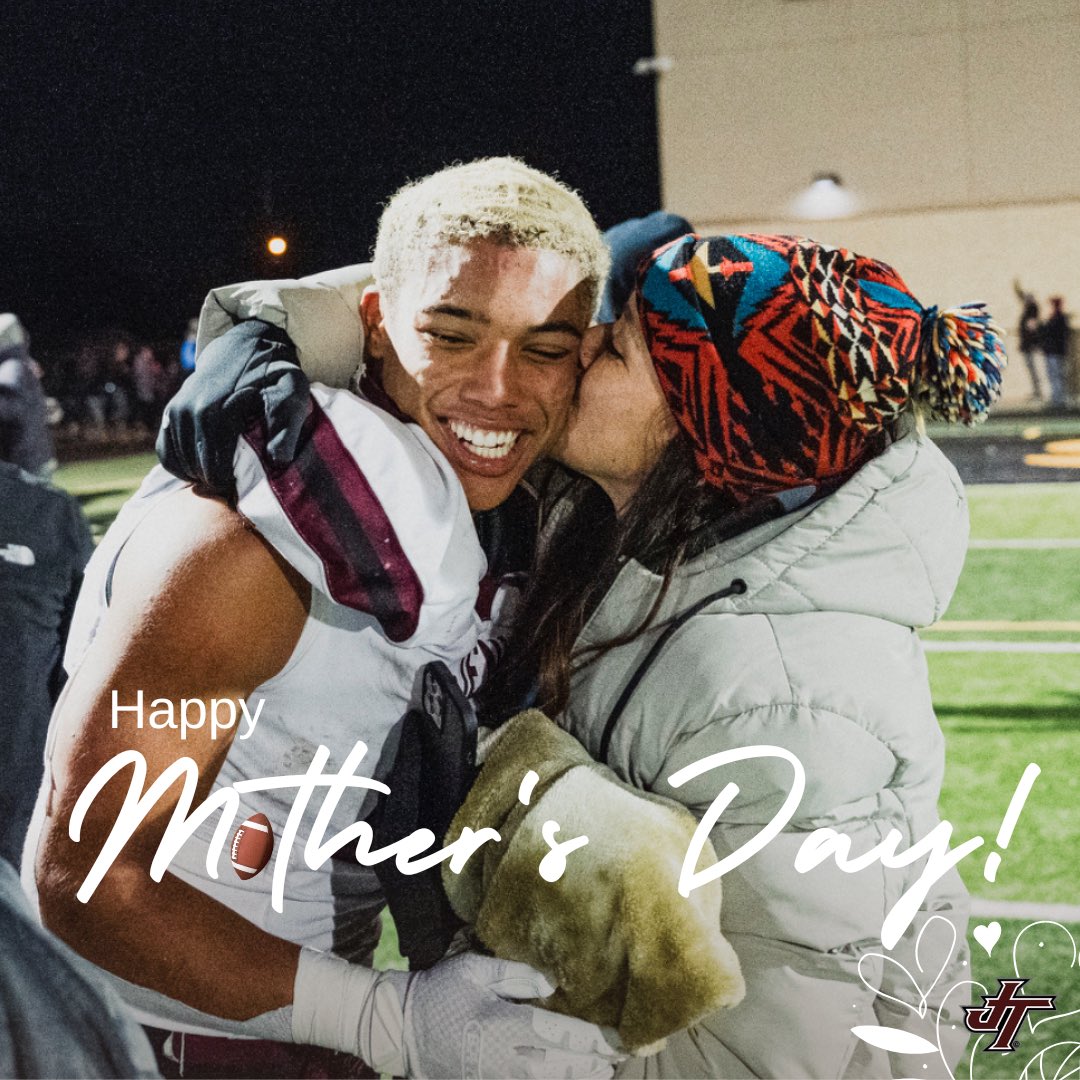 Happy Mother’s Day to ALL the Trojan Football Moms! We couldn’t do what we do without you! 💐🤩🩷🏈 @jenkstrojans