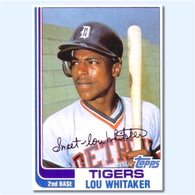 Happy 67th Birthday to 'Sweet Lou' Whitaker ~ The legendary Detroit #Tigers second baseman was born on this day in 1957! #MLB #Baseball