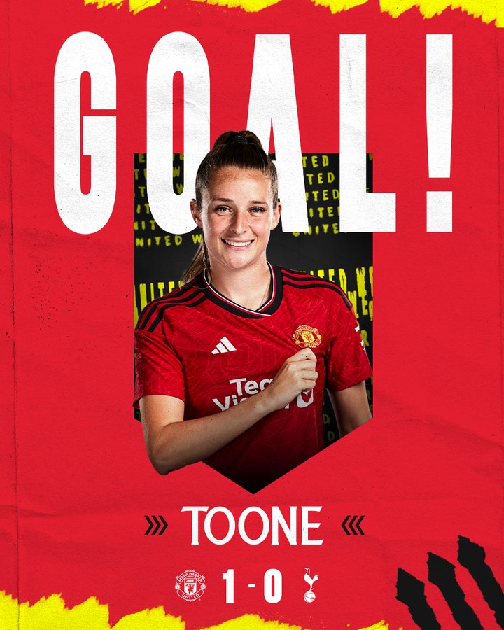 Booyaka ⚽ Goallllllllllllllllllll Ella Toone baby #MUWomen