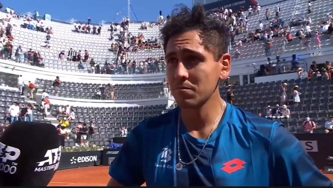 Tabilo after beating Novak Djokovic in Rome: “It’s real. You’ve just beaten Djokovic on Center Court in Rome” Alejandro: “It’s incredible. I came on court just looking around and soaking it all in, trying to process everything. I’m trying to wake up right now.” 😂