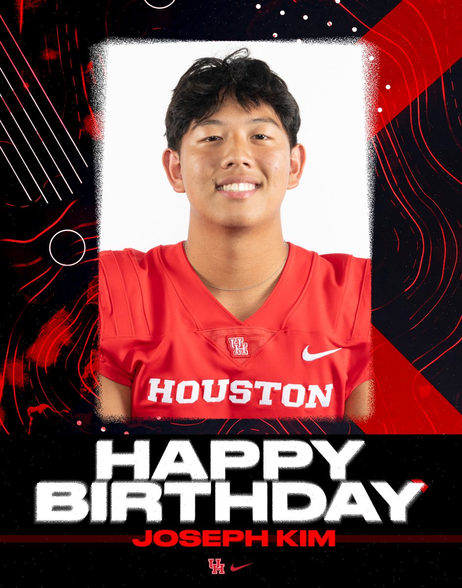 Happy Birthday, @Joseph_kim8! #GoCoogs