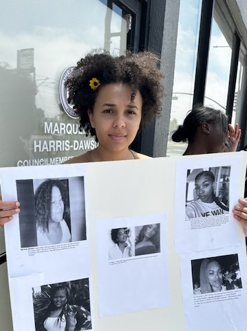 @mhdcd8 @WLProject2 @sikivuhutch Black girls and women in your district are being raped, murdered and abused in staggering numbers. Are you listening? Are you taking action? What is your statement on this crisis? #standing4blackgirls #blackgirlsmatter