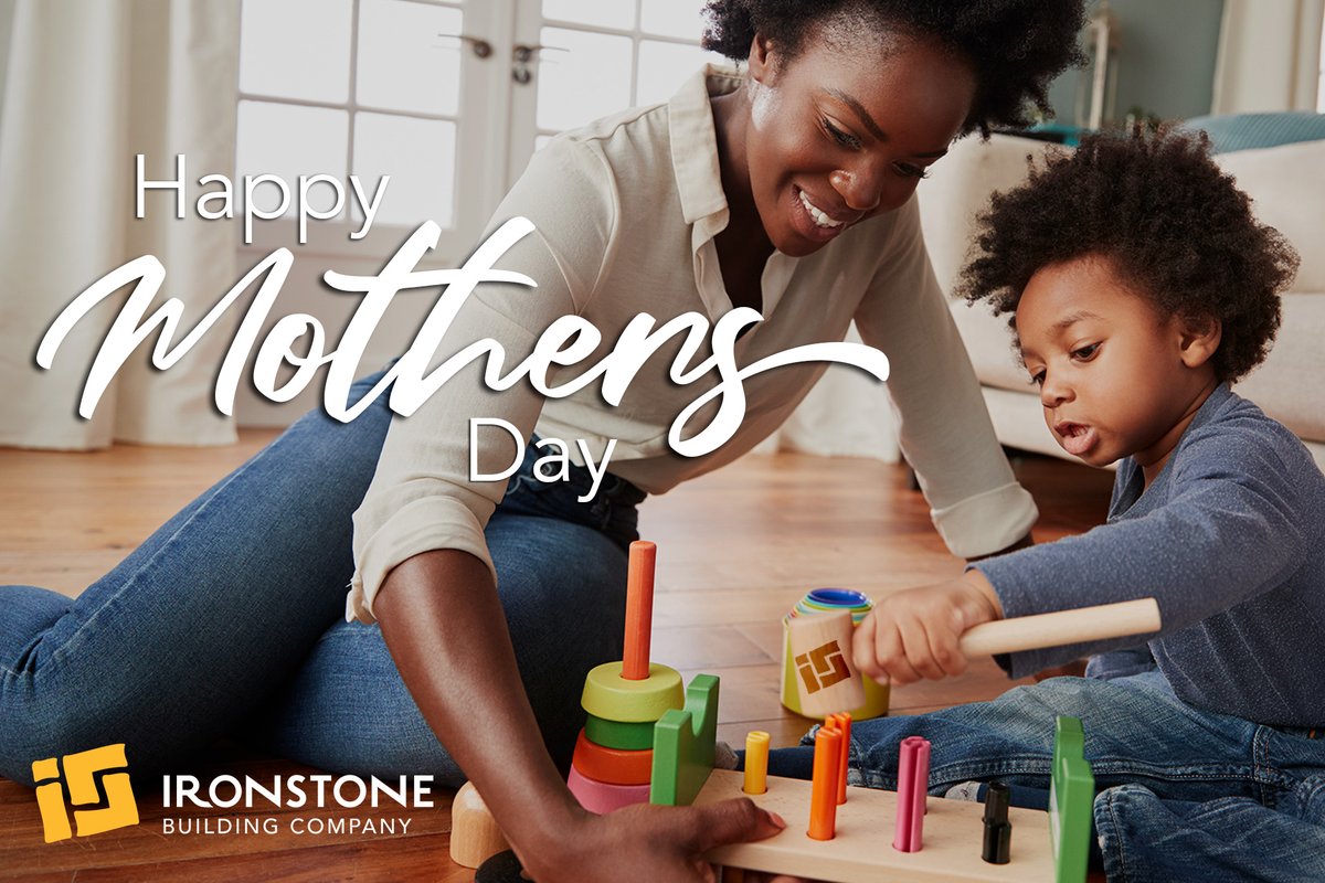 Happy Mother's Day from Ironstone Building Company! Today, we celebrate the incredible mothers who make our houses homes. Your love and strength inspire us every day. Thank you for all that you do! #MothersDay #IronstoneHomes #HomeSweetHome