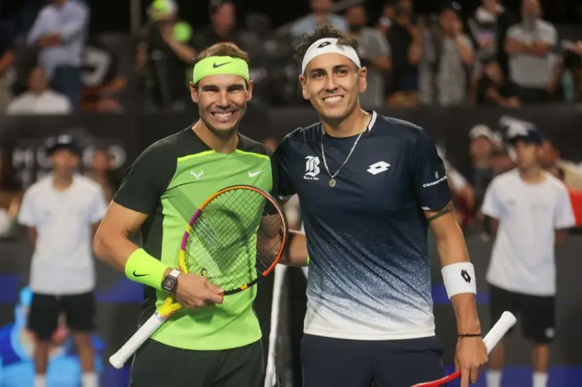 🎙 Alejandro Tabilo:

Nadal has been my idol since I was a kid. I always wanted to be like him, I grew up watching him play, I dressed like him, I won tournaments and I bit the trophy like him.

When you idolize Rafael Nadal, you're destined for greatness.