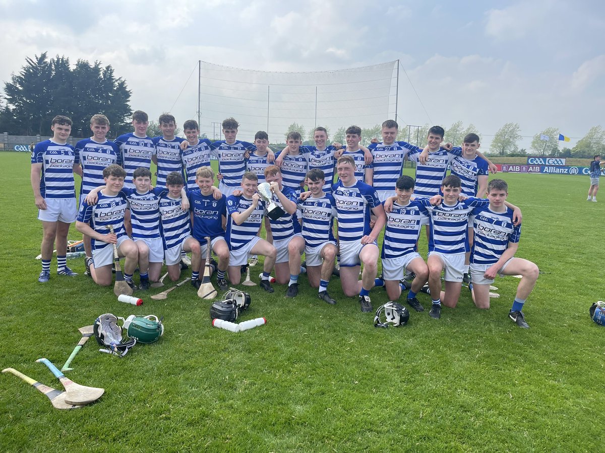 Congratulations to the Minor Hurling team and Management on winning the Minor Hurling League today 🔵⚪️