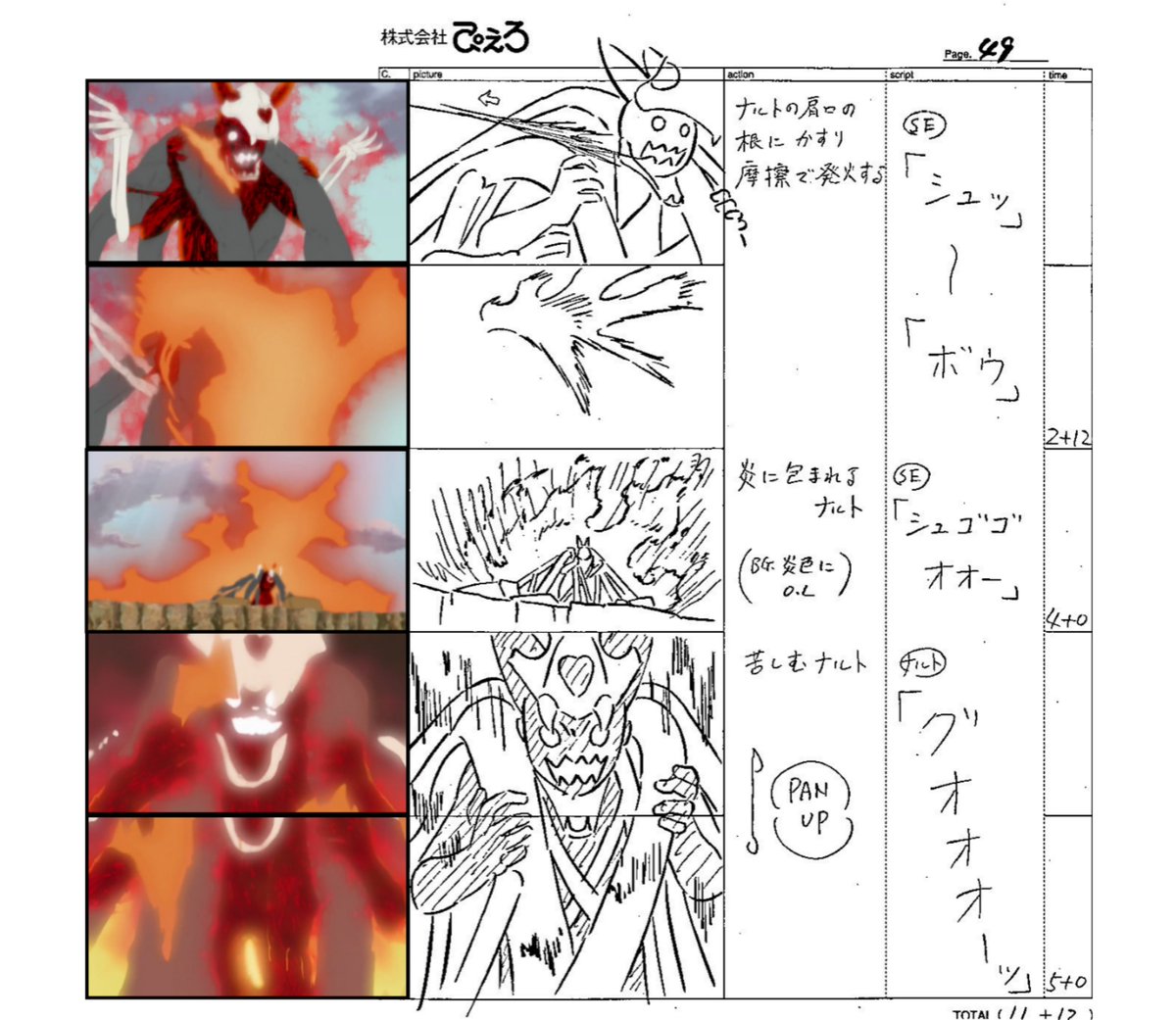 guyayaHime's tweet image. NARUTO Shippuden #167

絵コンテ・演出・作監：Atsushi Wakabayashi 若林厚史
原画：Shingo Yamashita 山下清悟
#NARUTO #ナルト疾風伝