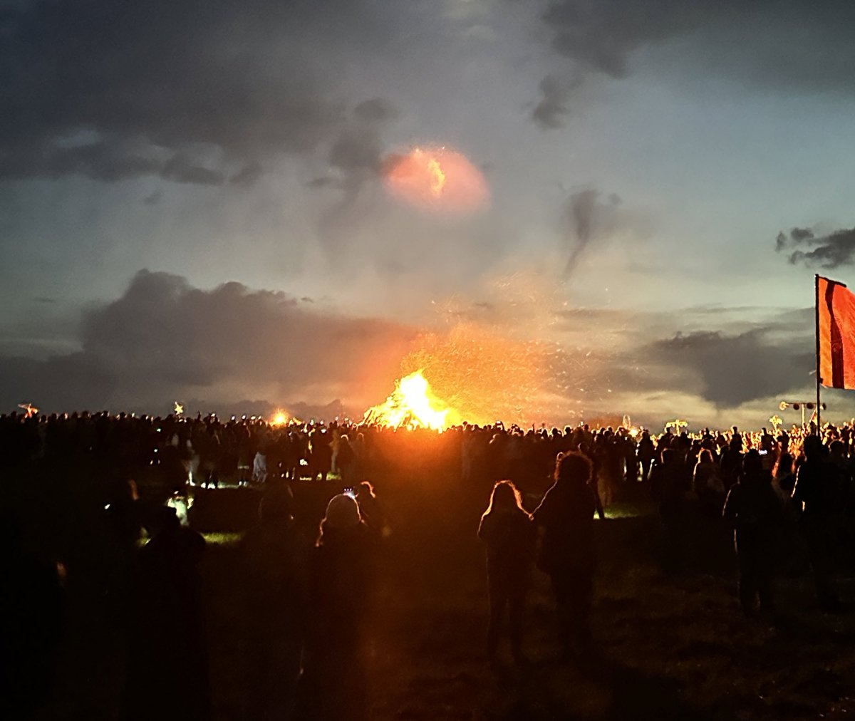 The Bealtaine Fire Festival at the Hill of Uisneach ushering in the light & warmth of Summer. #Uisneach #Eriú #Summer #Celticfestivals