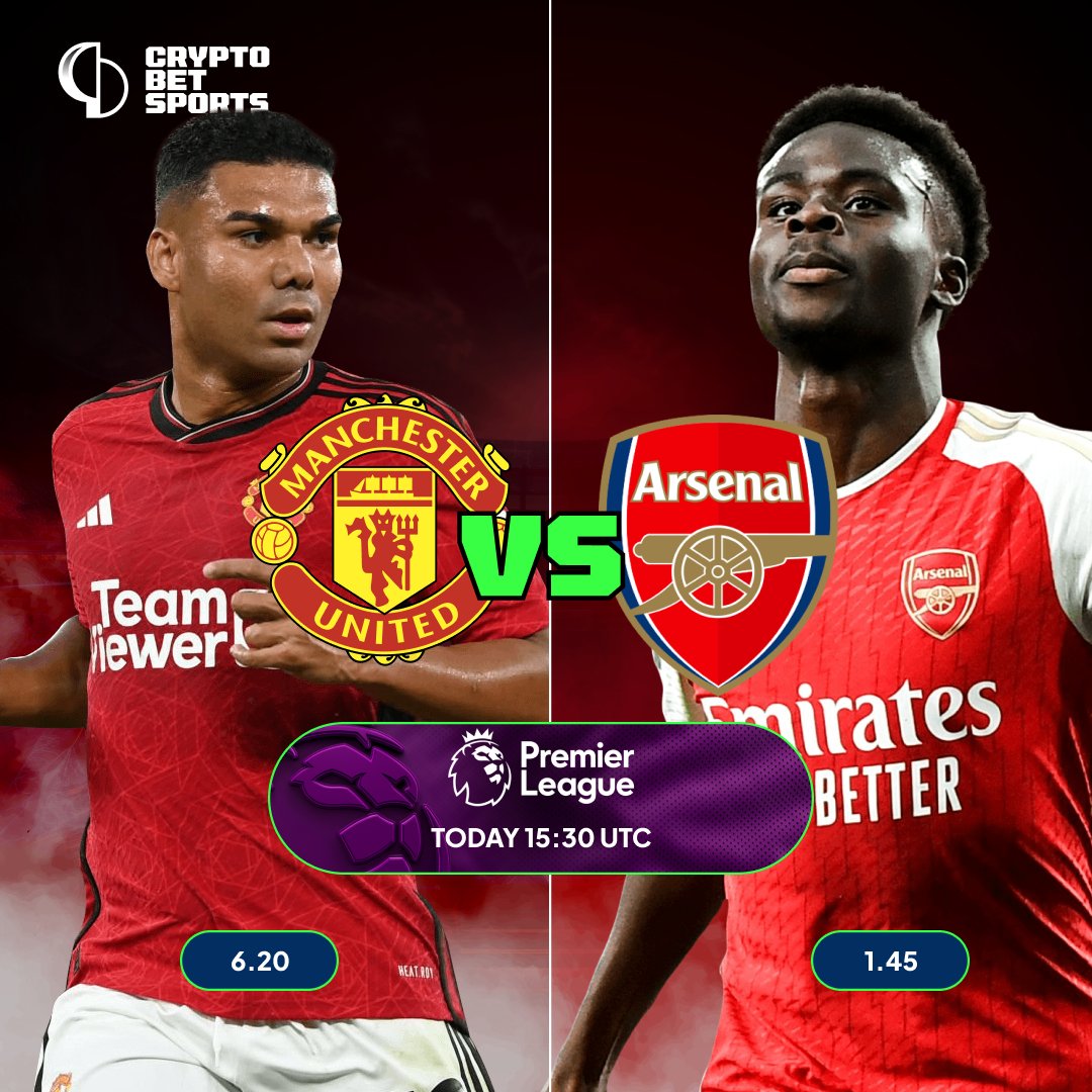 Can United pull one back? Bet Now: cryptobetsports.com/en/sportsbook/…