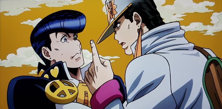 no one understands their dad son dynamic like i do. no one gets it. you don’t get it jotaro wasn’t annoyed by josuke he loved that kid i know it. 🙁🙁🙁🙁 josuke is HIS son now DONT CARE.