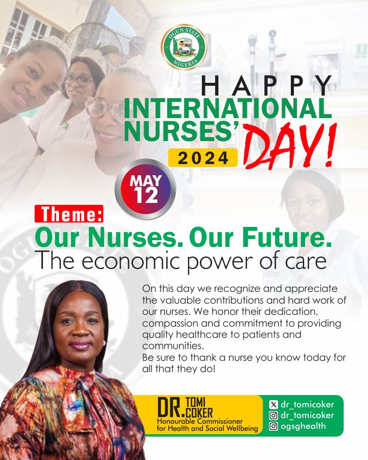 Our Nurses. Our Future. Happy International Nurses’ Day 2024 #InternationalNursesDay2024