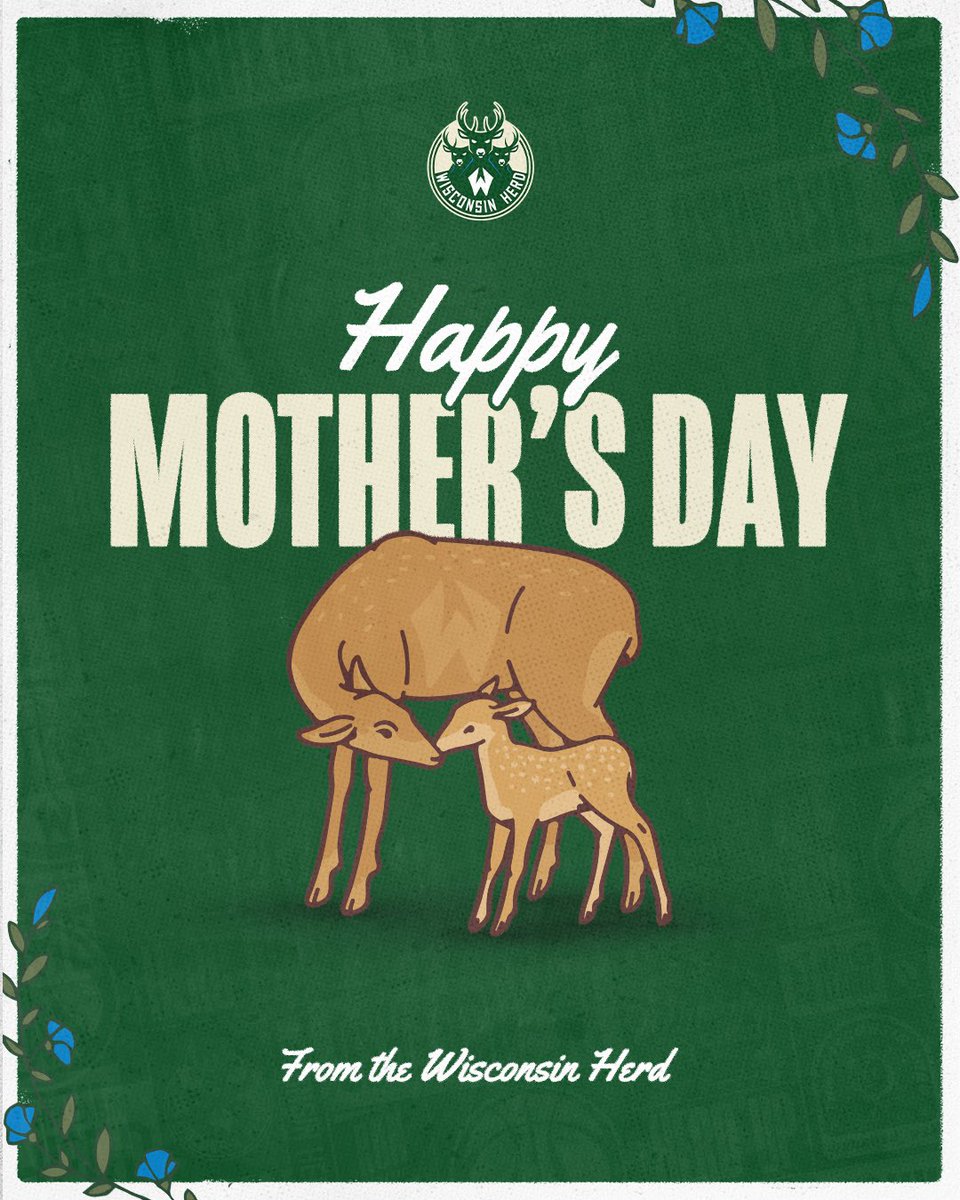 Deer Moms, Happy Mother’s Day 💚 #HerdUp 🦌