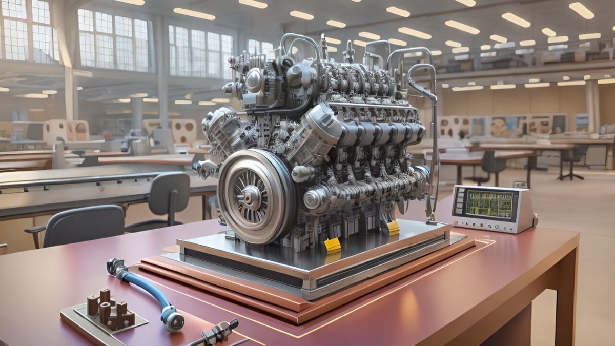 Bath Üniversitesi'ndeki bir grup öğrenci, dünyada ilk içten yanmalı hidrojen motoru geliştirdi.