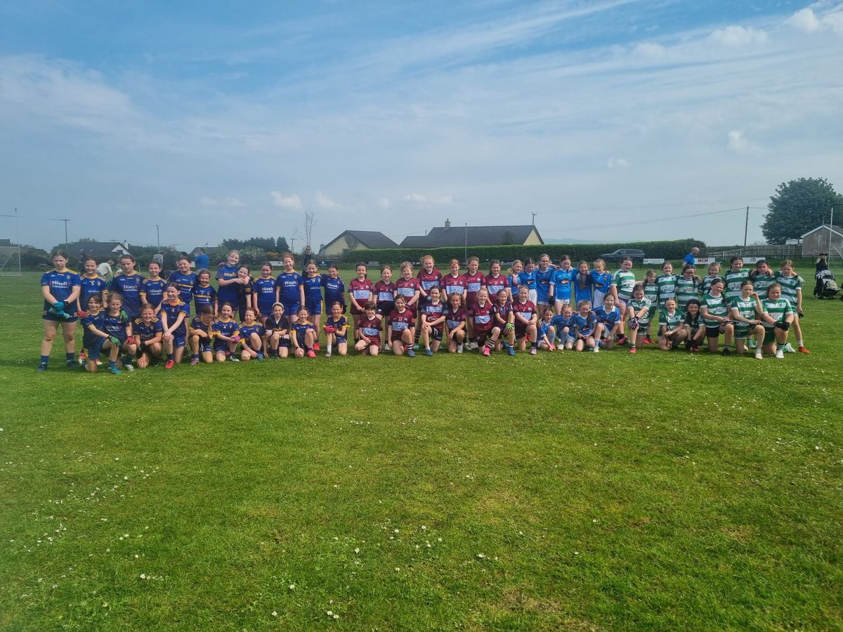 Steelstown u10 girls had go games on Sunday. Thanks to Glack for being excellent hosts and Faughanvale and Culmore for the games. Both steelstown teams were excellent with great displays of skills. New players always welcome for p5/6💙💛