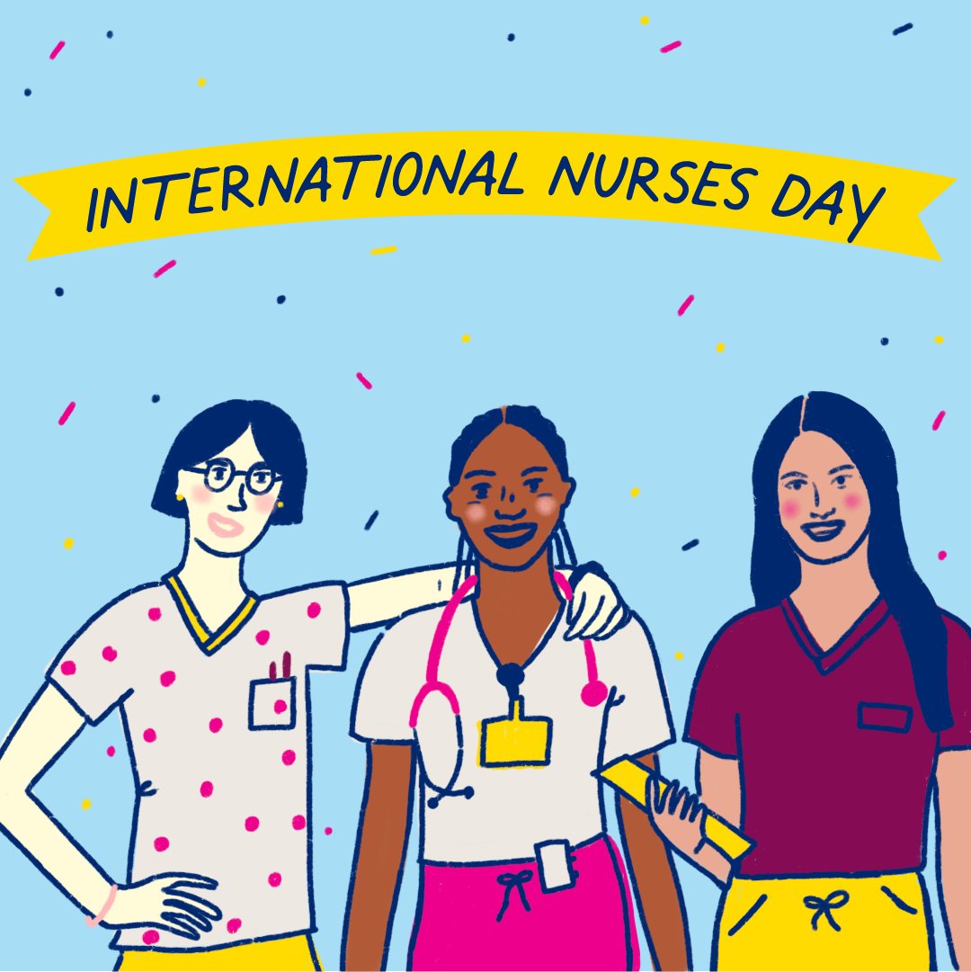 This #InternationalNursesDay, we thank nurses for all the work they do, the support they provide, the sacrifices they make, and all the lives they’re saving – everyday. We appreciate y’all 🫶 🩺