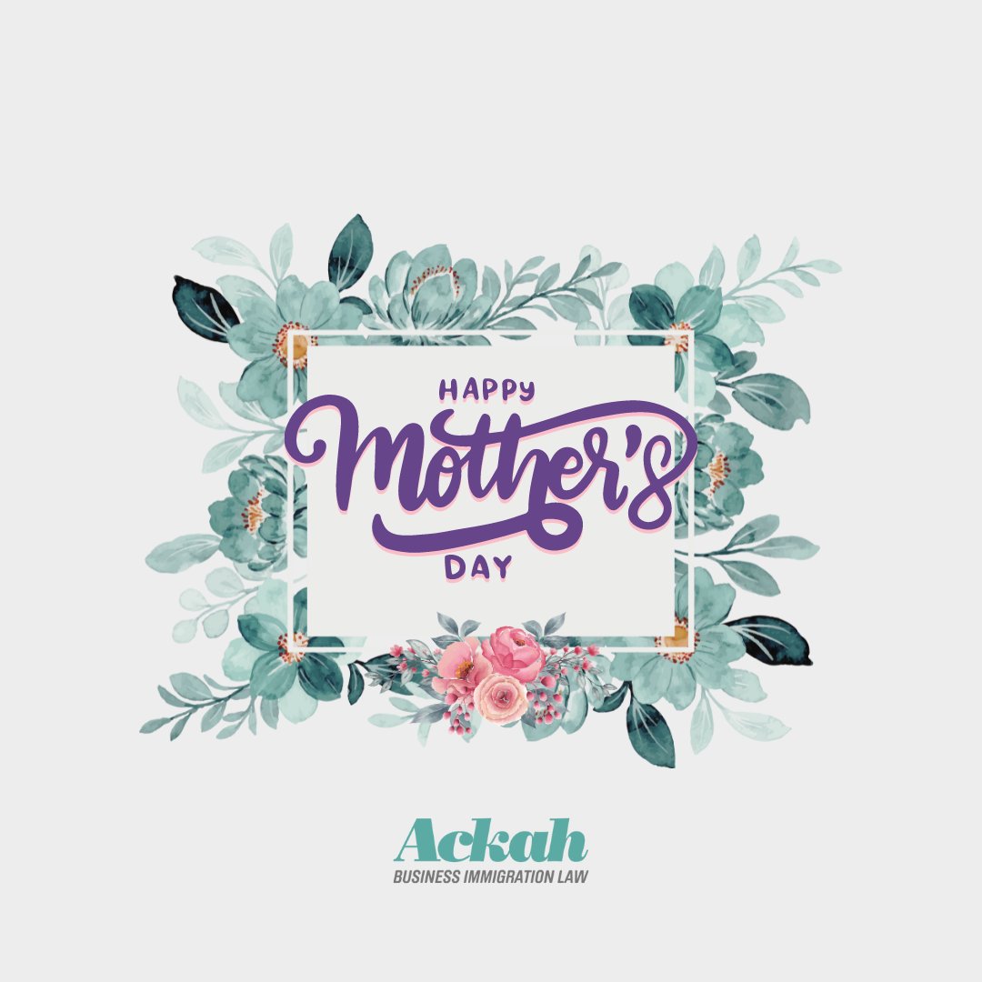 Whether you're a mother by birth, adoption, or through the bonds of love and friendship, your dedication and sacrifices shape the world in ways both big and small. Happy Mother's Day! 💖

#AckahLaw #Canada #US #Immigration #ImmigrationLaw #Lawyer #LegalServices #Business