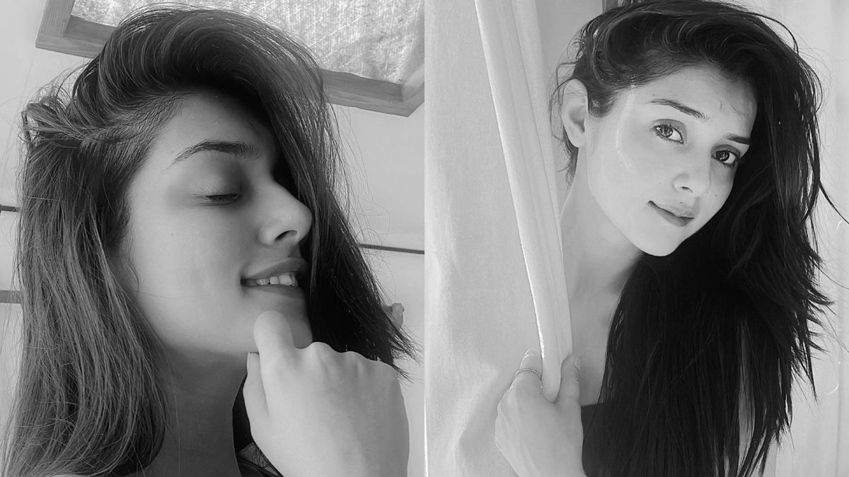 Radhakrishna Fame Mallika Singh's Captivating No-Makeup Glam in Stunning Monochrome Pictures! - iwmbuzz.com/television/cel… #entertainment #movies #television #celebrity