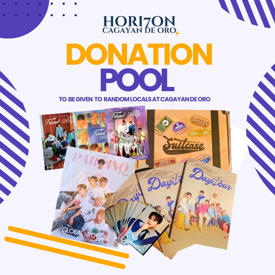 Join us in 2 weeks mga HIGALA! 

Gifts await from ANCHORVILLE! HORI7ON CDO brings FRIEND-SHIP Albums, Daytour Suitcases, Photobooks, Postcards, Parcinq Magazine, and more HORI7ON Photocards! 

See you on May 26th, 1PM at SM CDO Downtown! 

#HORI7ON #호라이즌
#TheLuckySugodMall