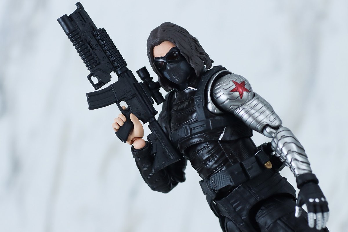 MAFEXのウィンター・ソルジャーをレビューした！ 顔の造形やさすの