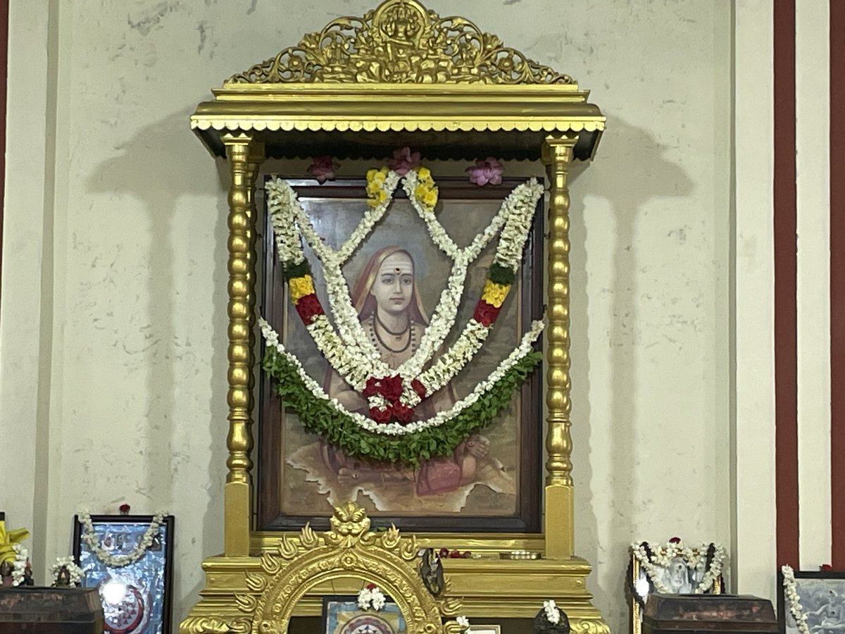 raja_subramani's tweet image. 73rd Sankara Jayanthi Celebrations at Sankara Vihar Chennai.. Shrine instituted by Dr T.M.P.Mahadevan
#sankarajayanthi #AdiShankaracharya #AdiShankaracharyaJayanti #AdiShankaraJayanti