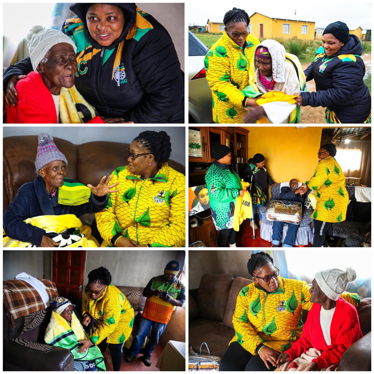 The ANC celebrated Mother's Day with the senior citizens in Ward 4, Hopewell, under the Richmond Sub-Region. ANC KZN PWC member Cde Mbali Frazer and the Provincial Chairperson of SANCO, Cde Laurence Dube, led a delegation of ANC leaders during the home visits to senior citizens…