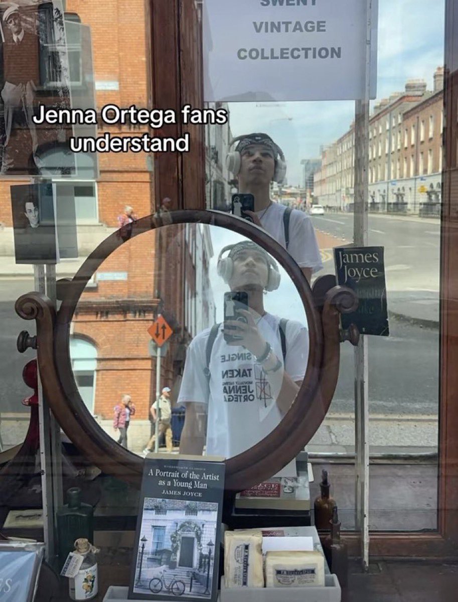 the only thing ur getting from jenna ortega is a restraining order u fucking freak