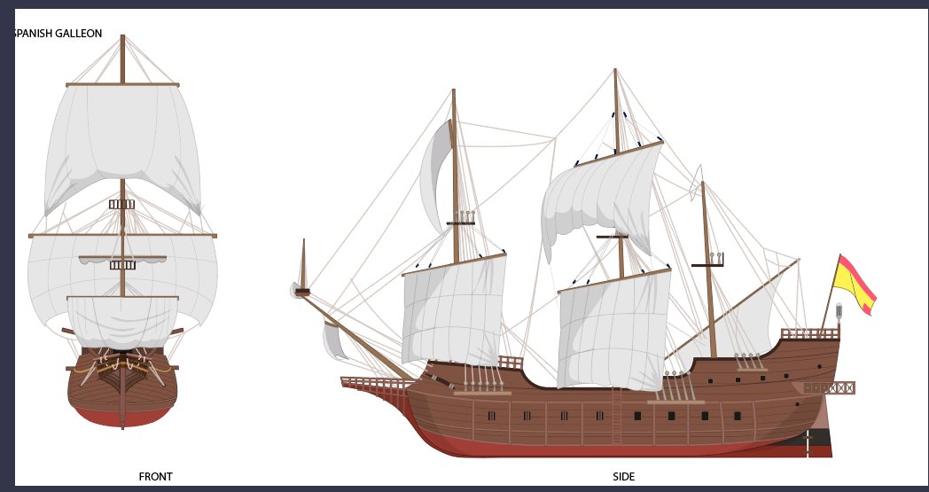 SimpleHistoryYT's tweet image. The beauty of ships - 17th century - 2 Galleons and a Galleass