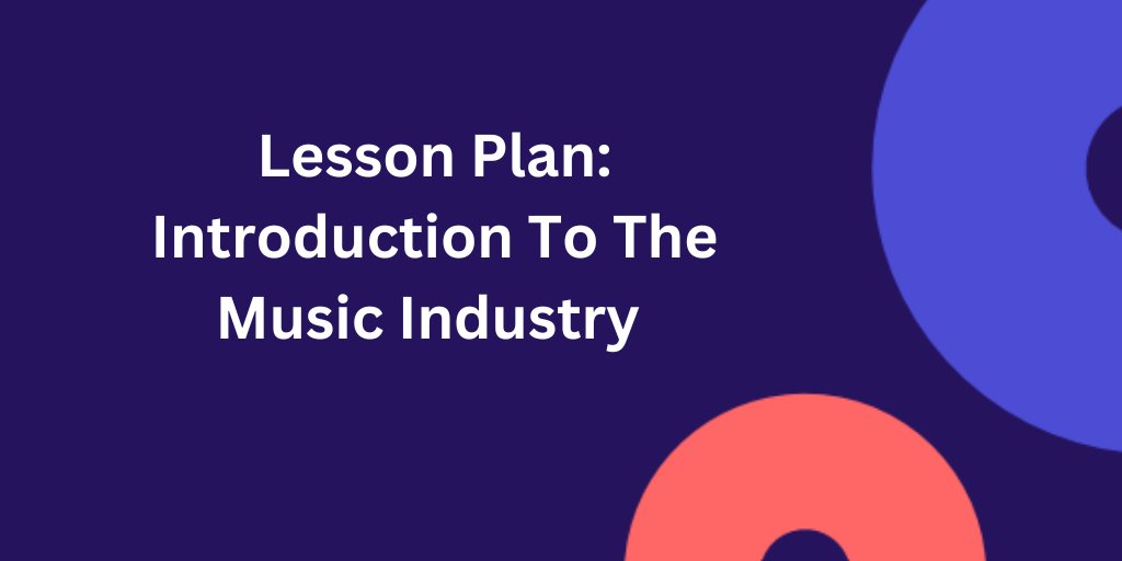 Are you a teacher for ages 7-13 looking for a #lessonplan on #careers in the #music industry? We've teamed up with @CreativeCareer5 on a lesson plan that includes a planner, presentation slides, videos and further links to resources. Find out more: ow.ly/wB3U50QqpR6