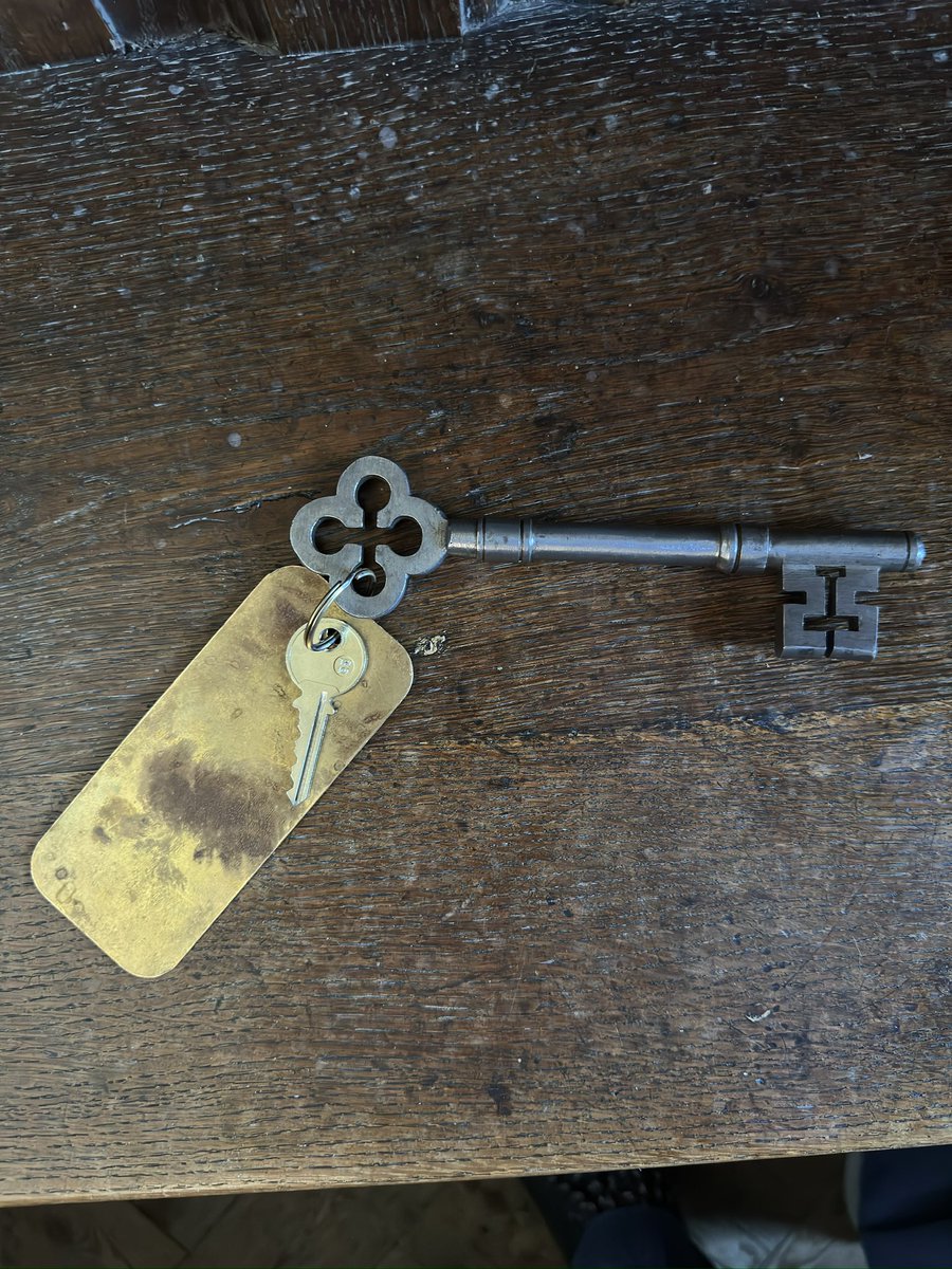 Is there anything quite so thrilling as being entrusted with the keys to the church.
