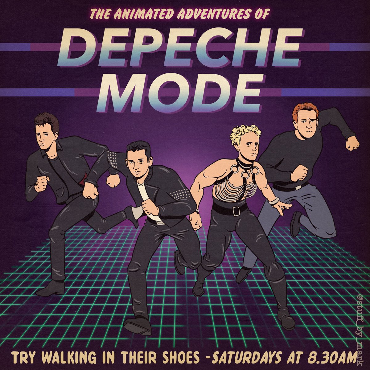 Another entry in the series. This time one of the great forgotten 1980s kids cartoon shows, ‘The Animated Adventutes Of Depeche Mode’.