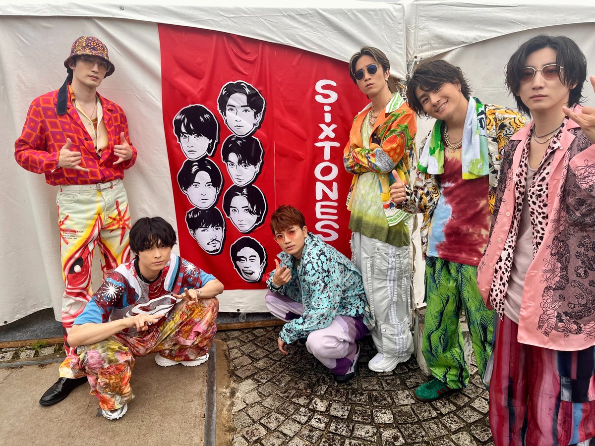 #SixTONES dazzled both on and off the stage at this past weekend's Gobu Gobu Festival 2024!

'It was incredible! We went out full throttle, but will work to keep improving and come back again!'💎

📷More photos on Instagram!
instagram.com/p/C63a1FqL3Wz/ 

@SixTONES_SME